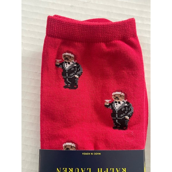 Polo Ralph Lauren Bear 2-Pack Socks - Picture 3 of 3